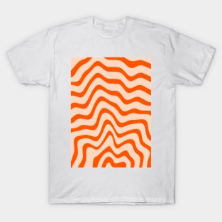 Wavy pattern T-Shirt